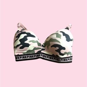 Victoria’s Secret Pink | camo padded bra